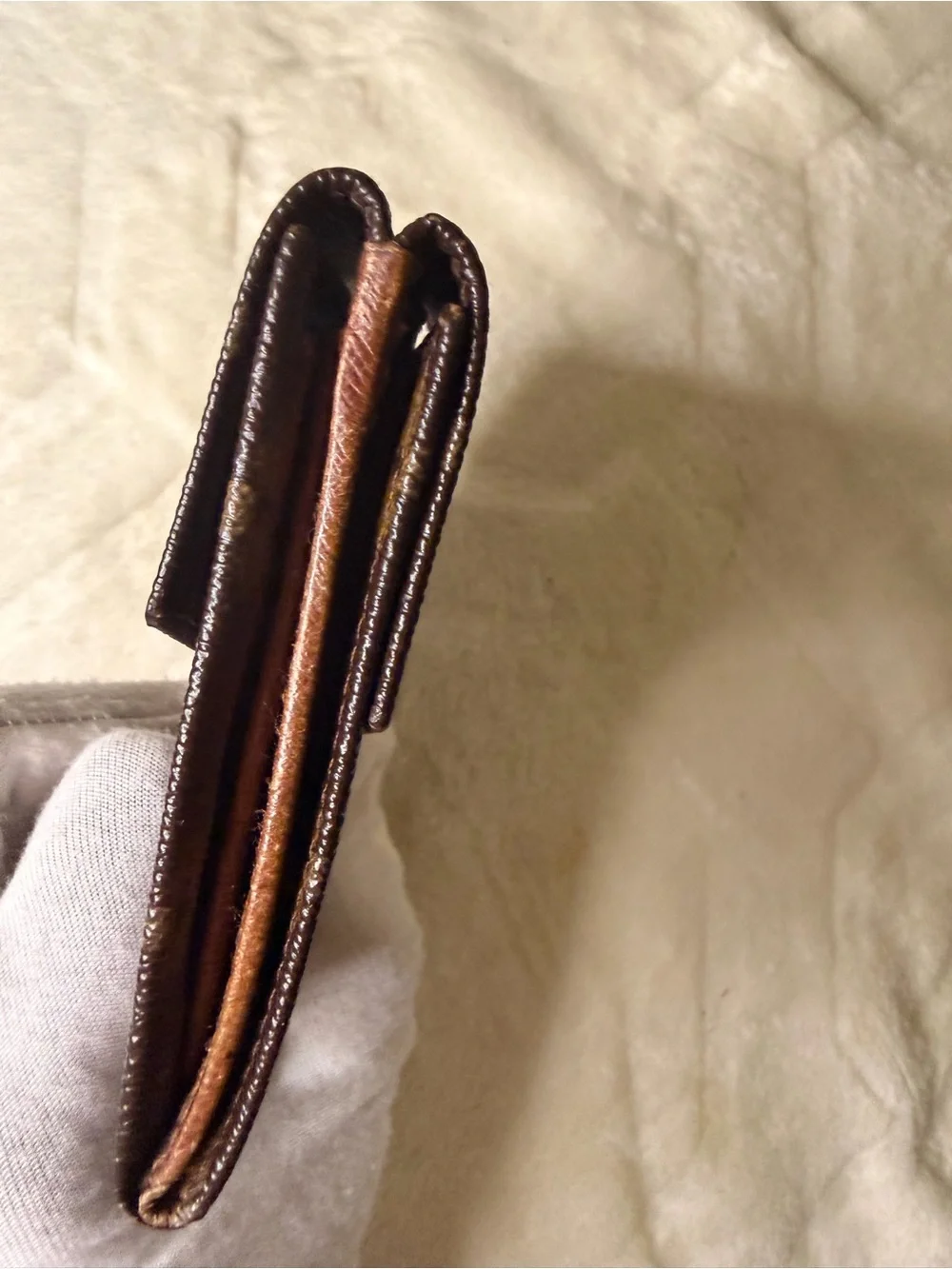 Louis Vuitton Monogram Elise double sided snap Wallet